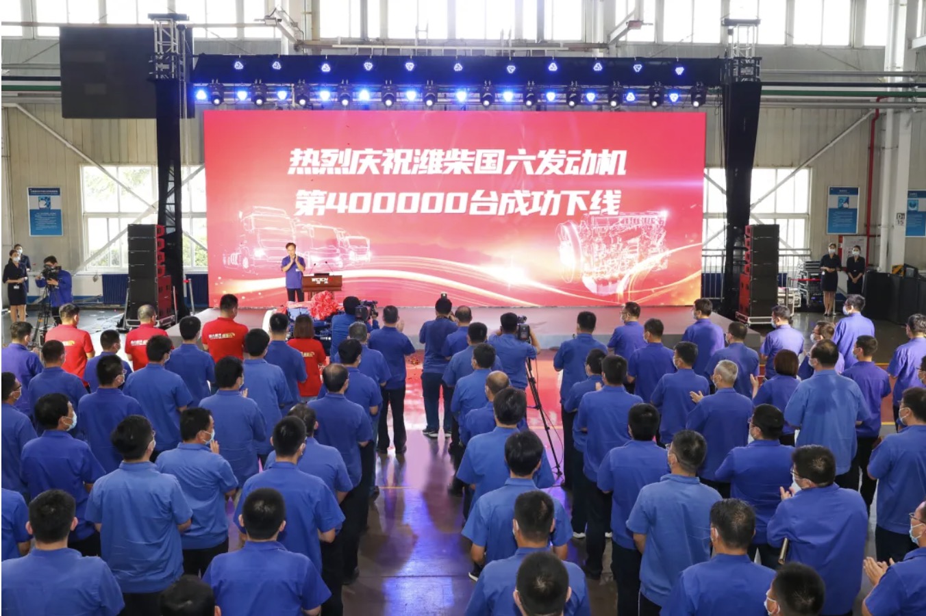 濰柴國六發(fā)動機(jī)產(chǎn)銷突破40萬臺，領(lǐng)跑行業(yè)！